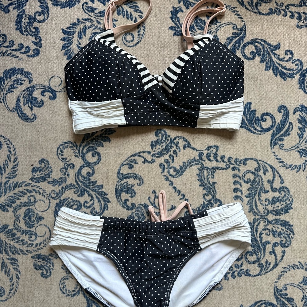 HTF Seea Polka Dot bikini